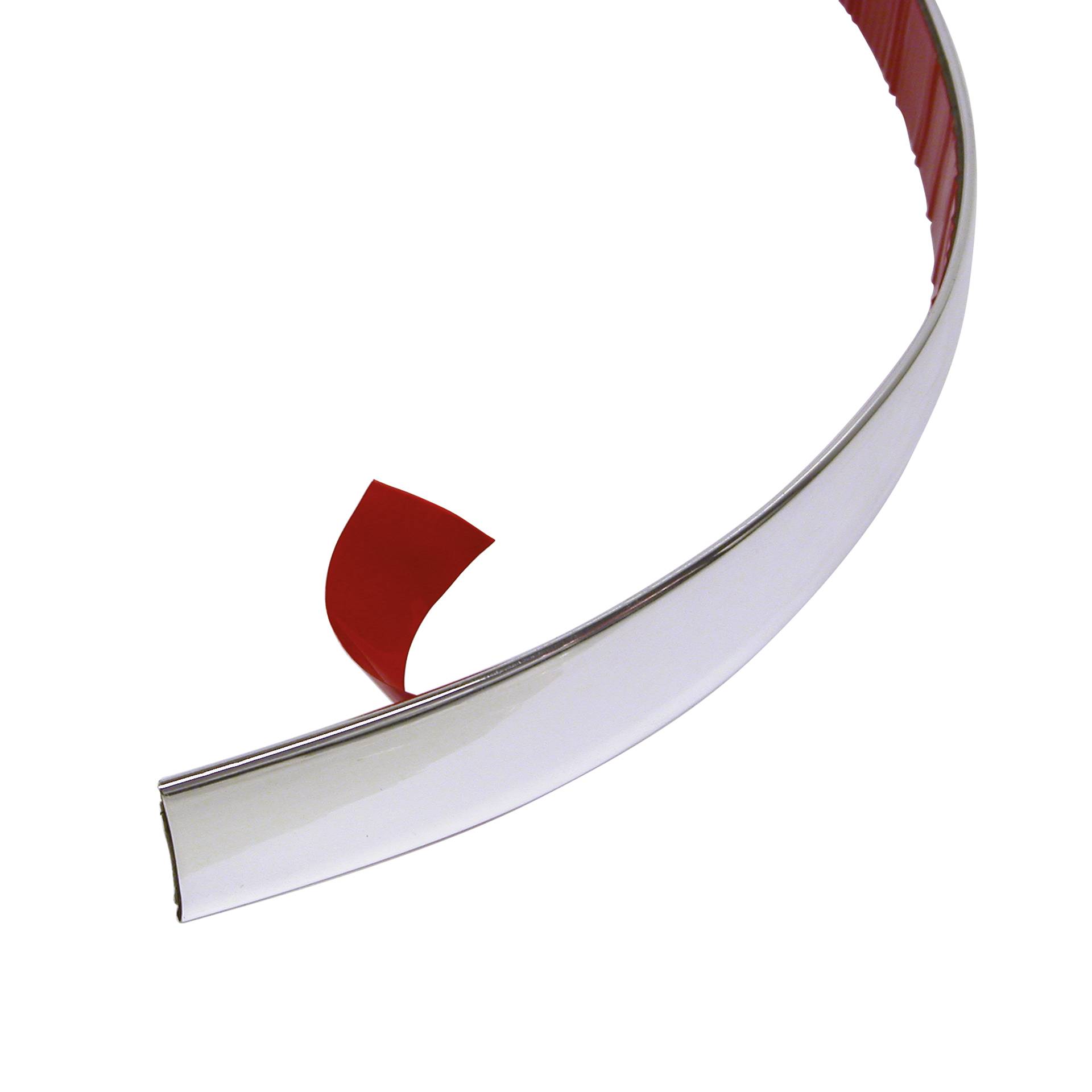 Carpoint Decoratie strip chroom 9mm/8 meter-1