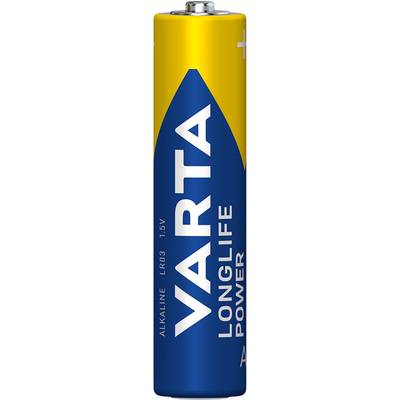 Varta Batterijen Longlife Power LR03/AAA 1,5V 8 stuks-0