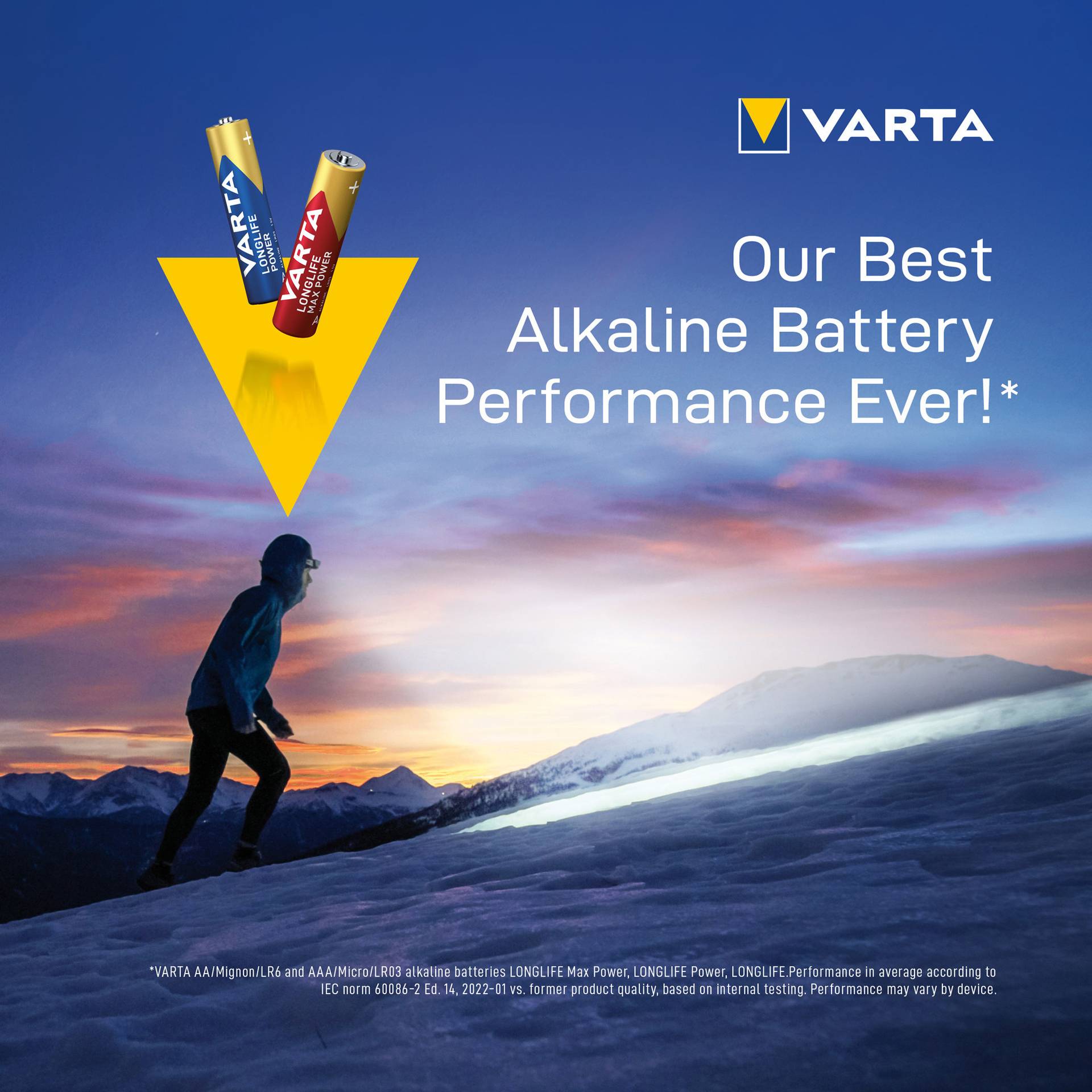 Varta Batterijen Longlife Power LR03/AAA 1,5V 8 stuks-1