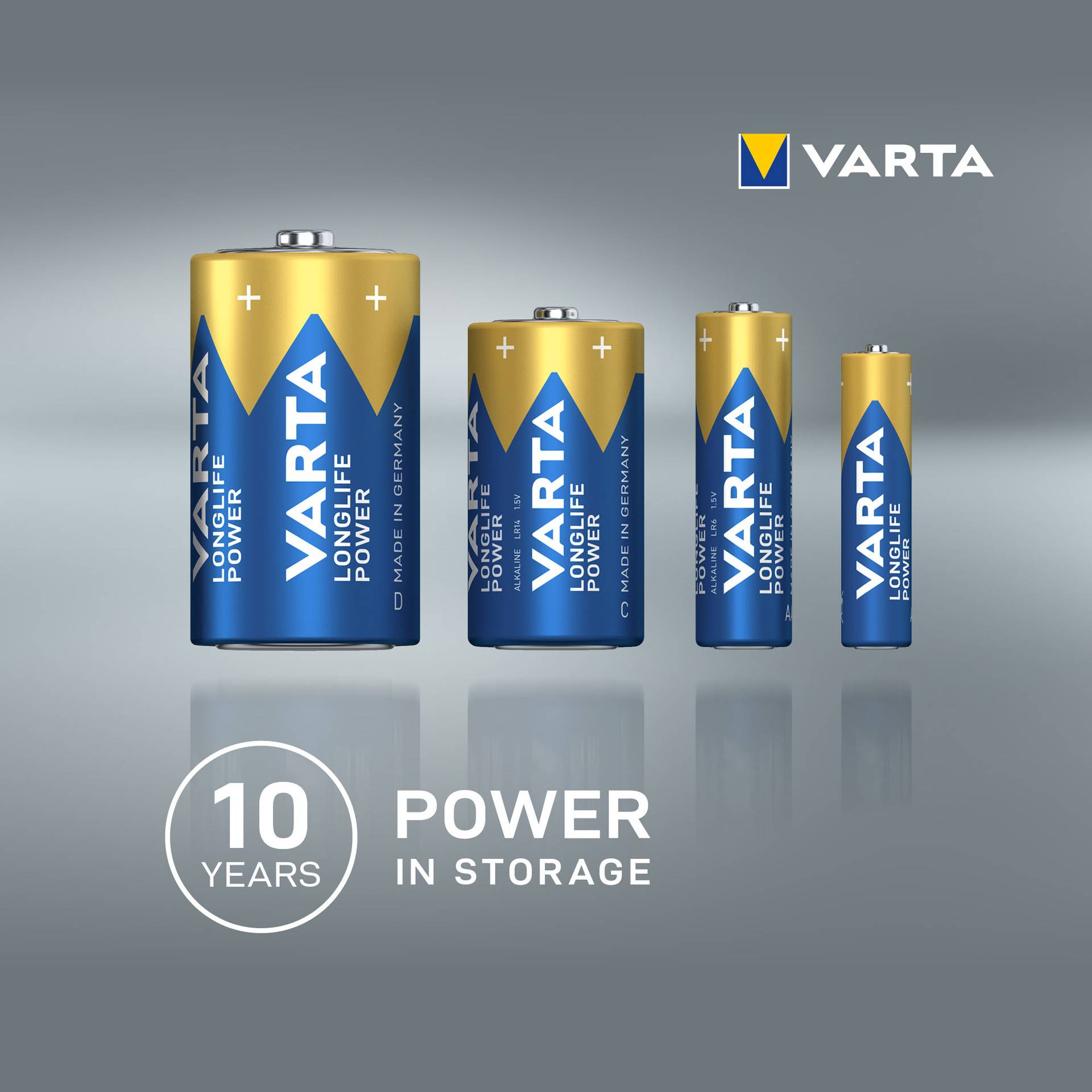 Varta Batterijen Longlife Power LR03/AAA 1,5V 8 stuks-2