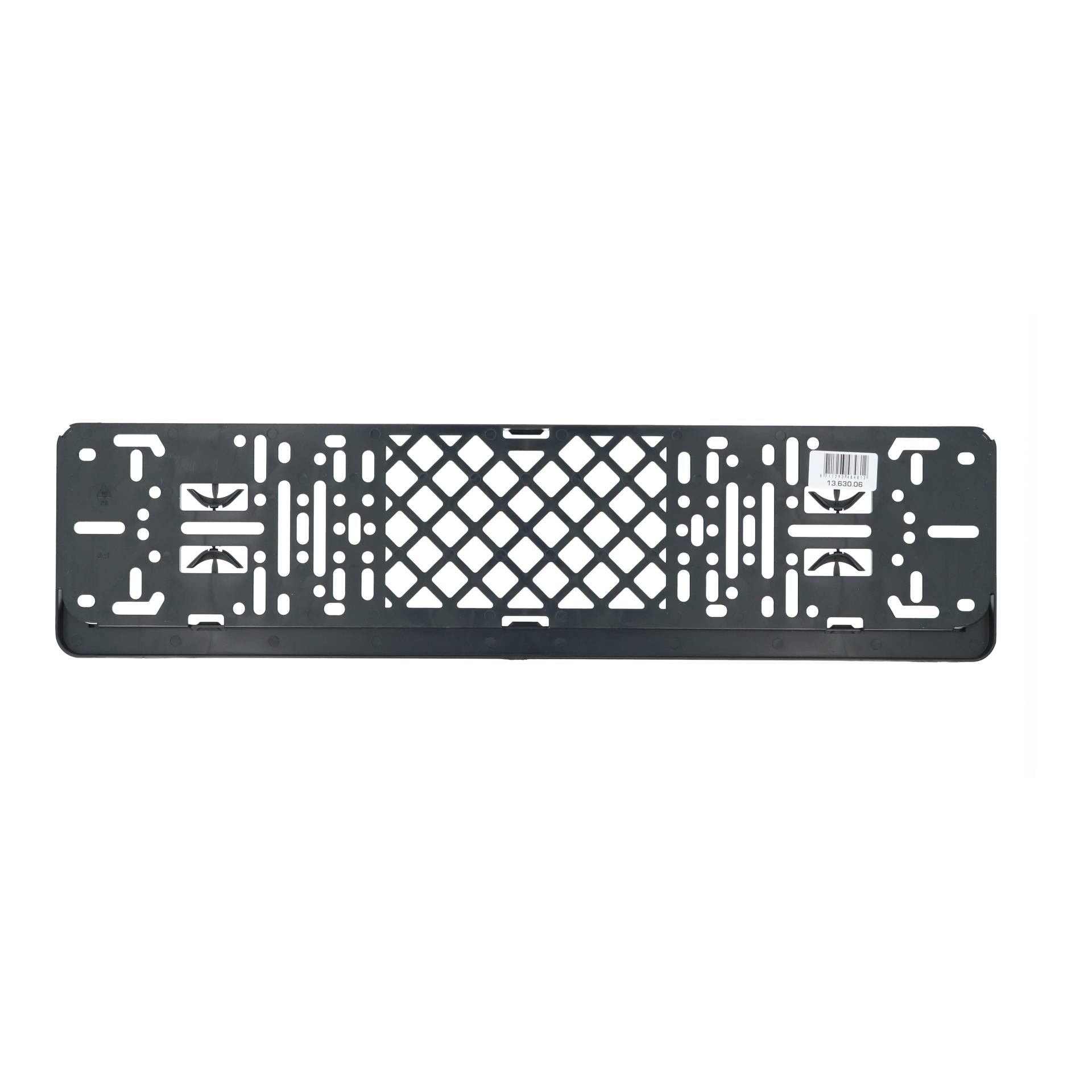 Carpoint Kentekenplaathouder Clip-on met tekstrand-1