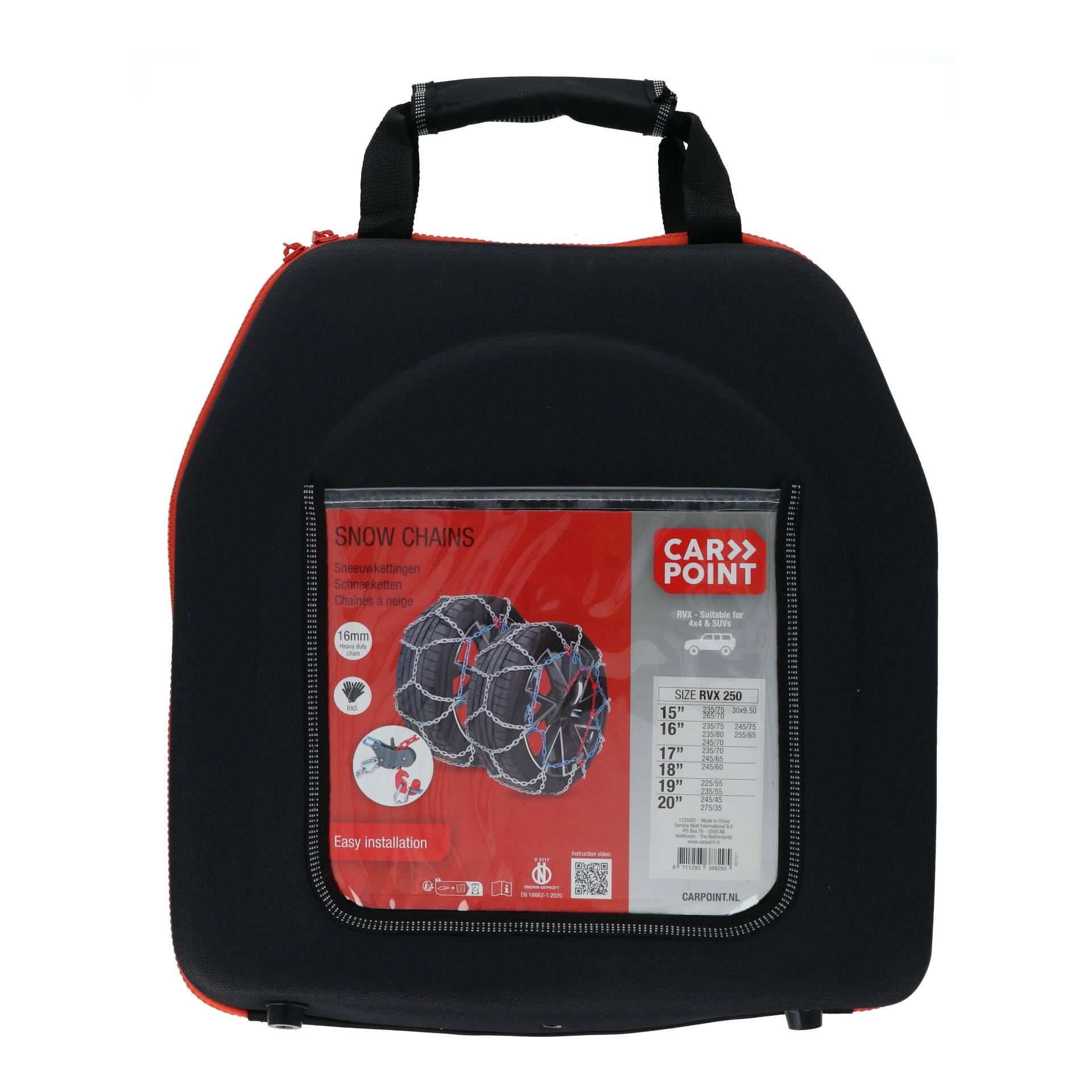Carpoint Sneeuwkettingen RVX-250 16mm-1
