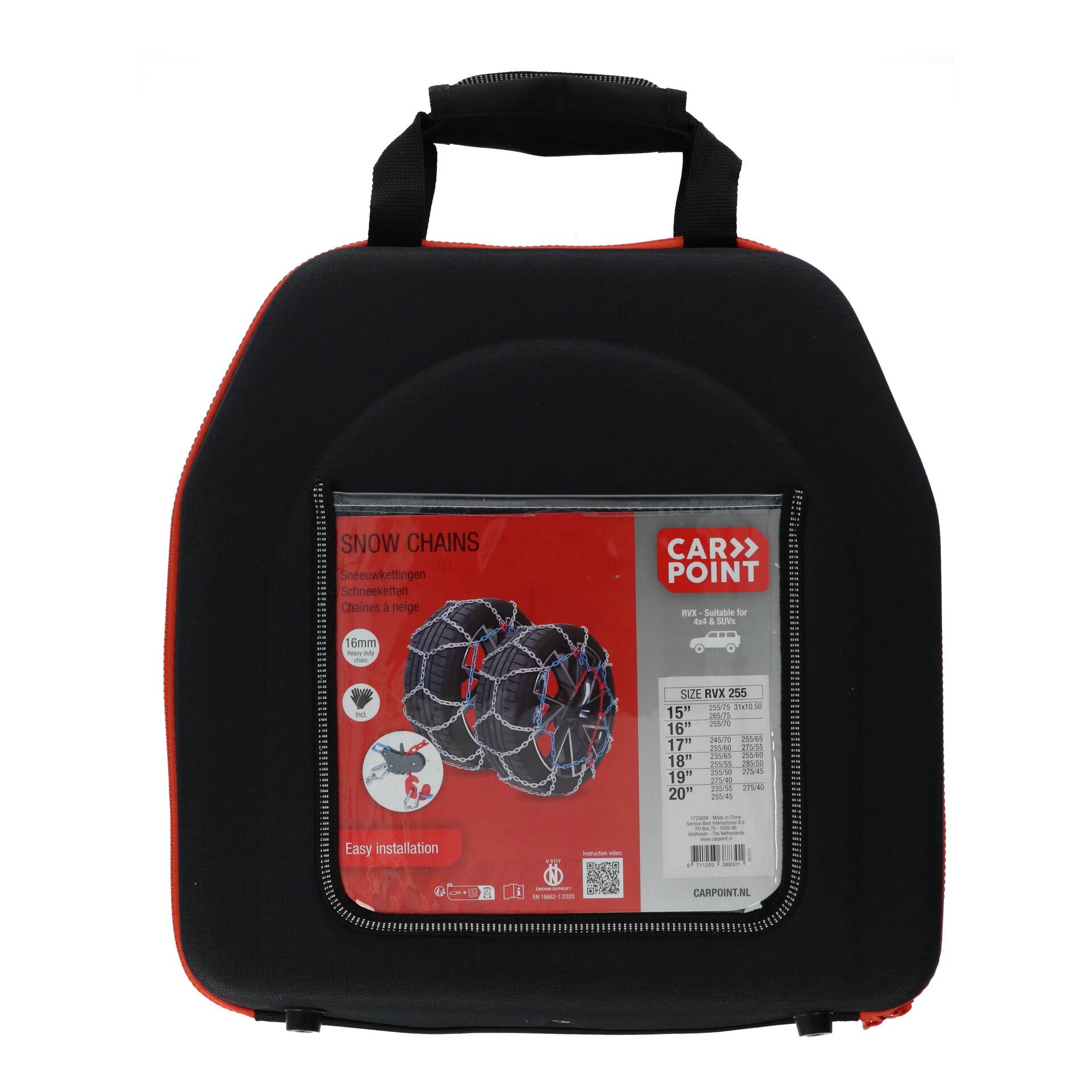 Carpoint Sneeuwkettingen RVX-255 16mm-1