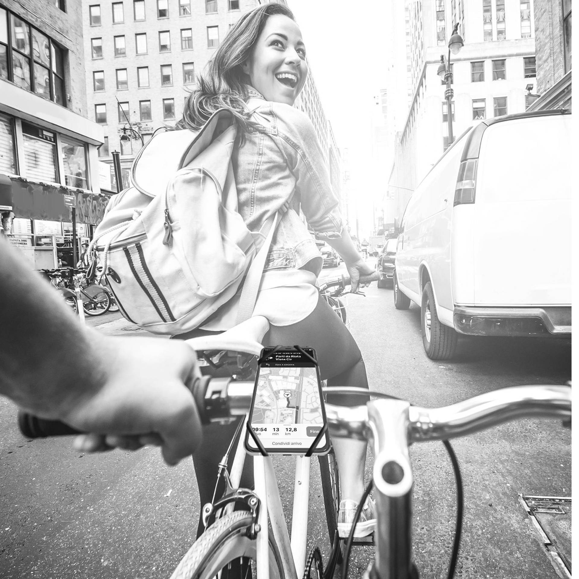 Celly Swipe Telefoonhouder Fiets zwart-1