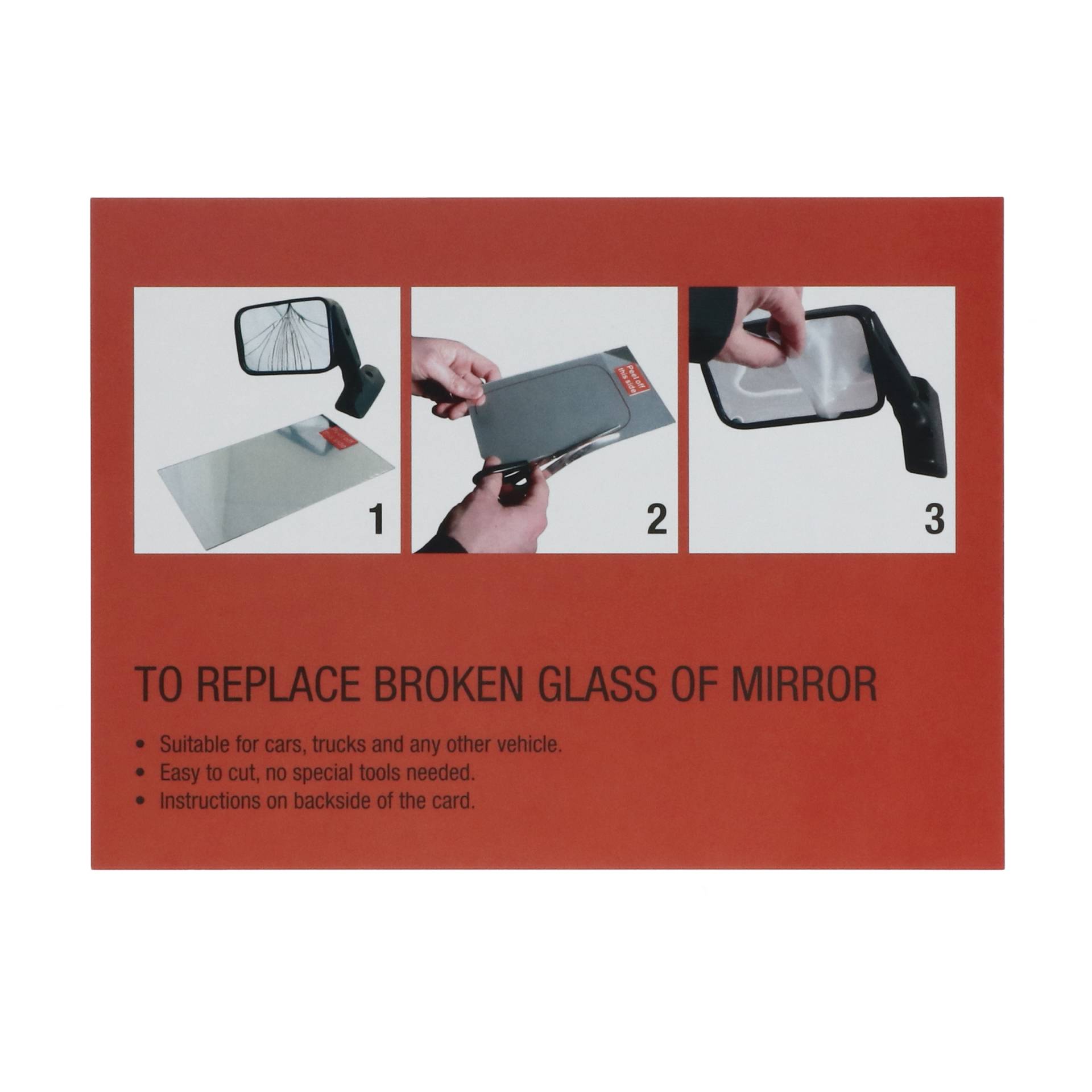 Carpoint Spiegel Reparatiekit 175x250mm-3