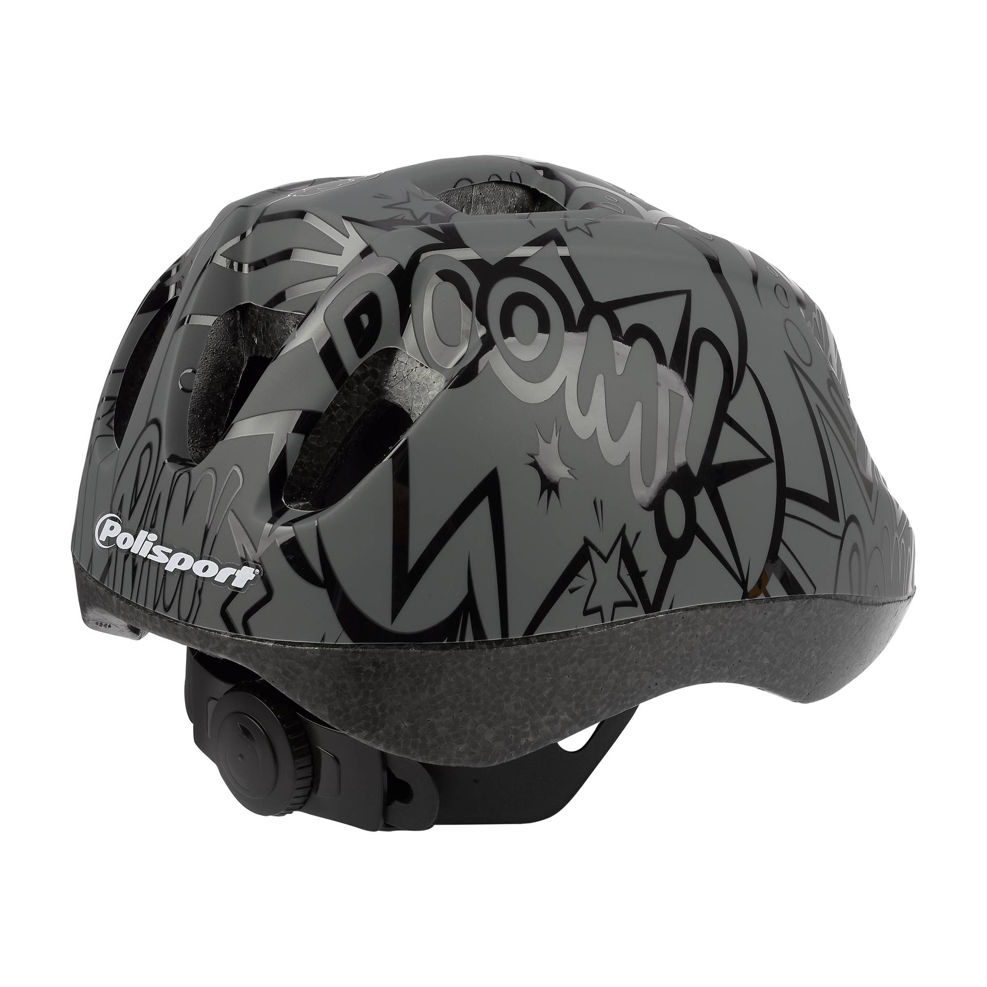 Polisport Kinder Helm B.D.Balloons 46/53cm grijs/zwart-0
