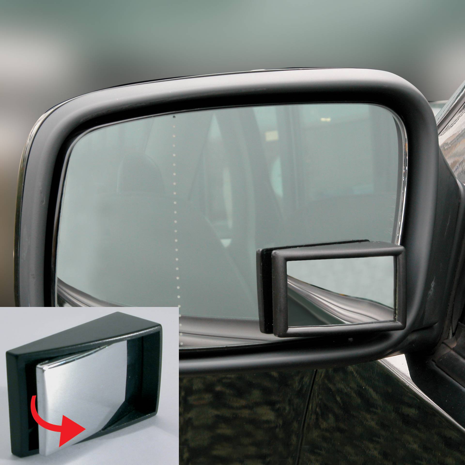 Carpoint Dodehoekspiegel Rechthoek Verstelbaar 48x29mm-1