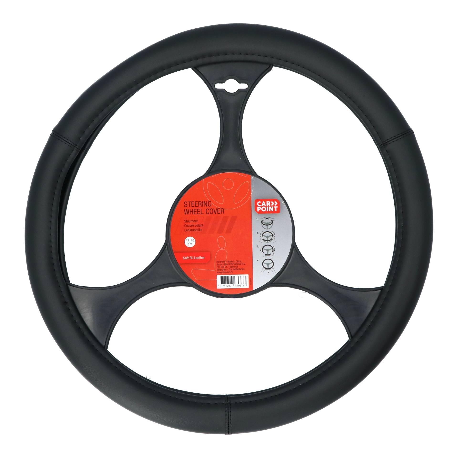 Carpoint Stuurhoes Mat Zwart-0