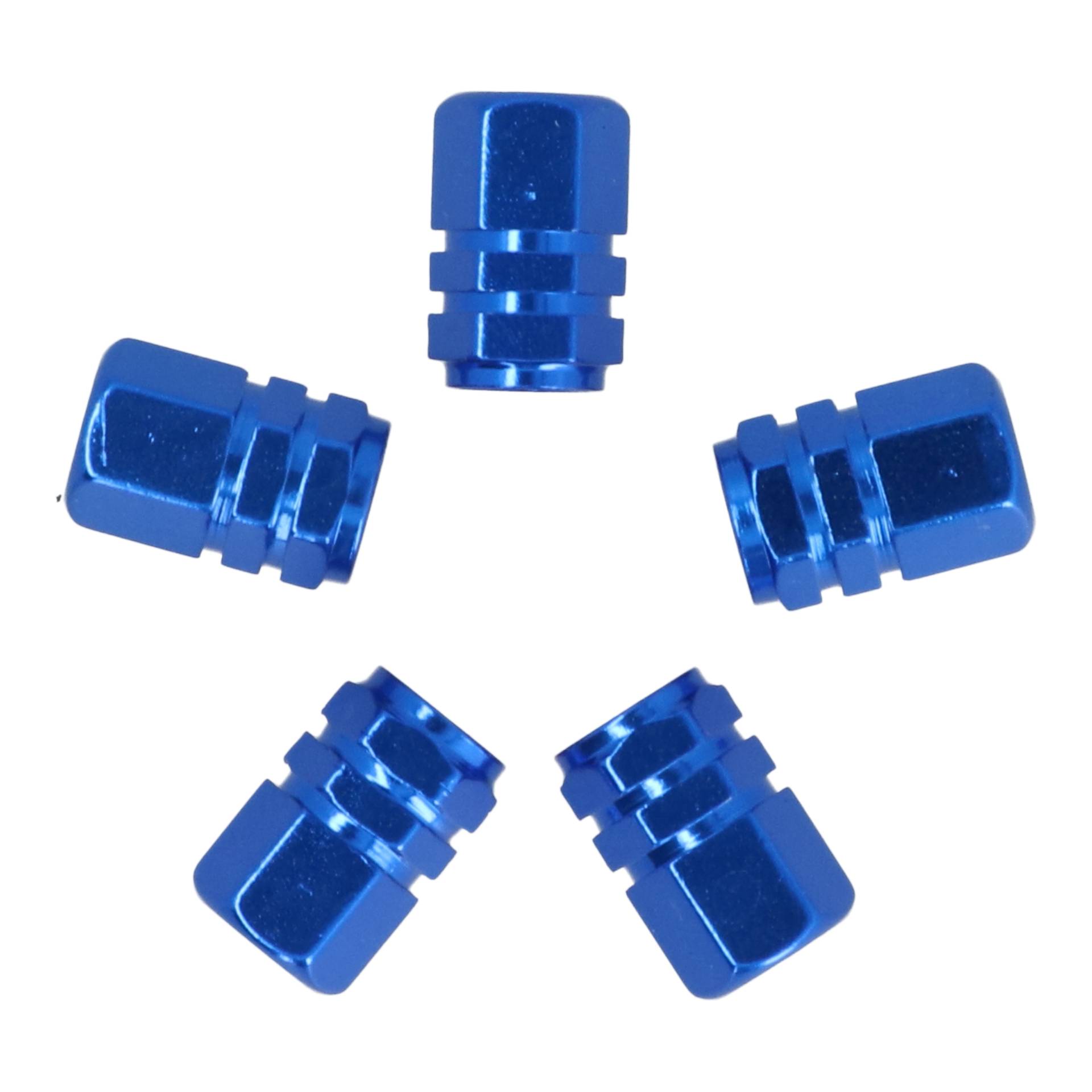 Carpoint Ventieldoppen Zuiger Blauw 5 Stuks-1