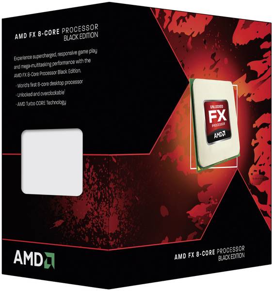AMD FX-8350 8 x 4.0 GHz Octa Core Processor (CPU) boxed Socket: AMD AM3 ...