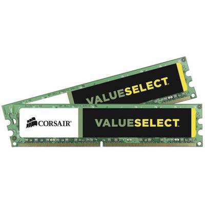 Corsair Value Select Werkgeheugenset voor PC   DDR3 8 GB 2 x 4 GB  1600 MHz 240-pins DIMM CL11 11-11-30 CMV8GX3M2A1600C1