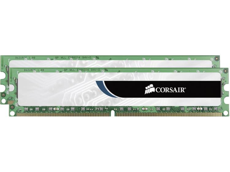 PC-werkgeheugen kit Corsair Value Select CMV16GX3M2A1333C9 16 GB 2 x 8 GB DDR3-RAM 1333 MHz CL9 9-9-