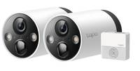 TP-Link Smart Wire-Free Security Camera, 2 Camera SystemSPEC: 2 ? Tapo C420, 1 ? Tapo H200, 2K+(2560x1440), 2.4 GHz, 52-1