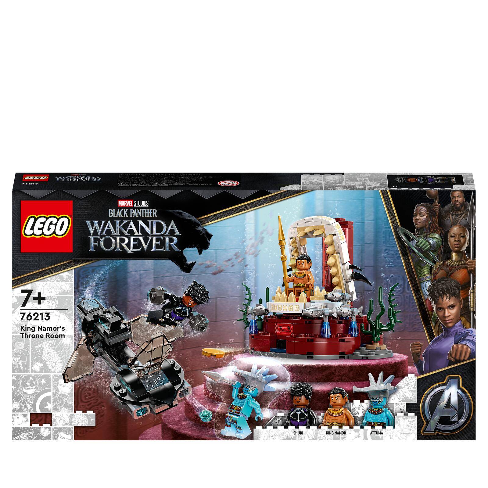 LEGO SH Marvel: Koning Namor's troonzaal 76213-0