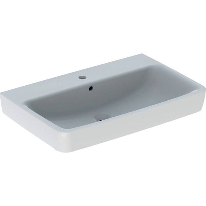 Geberit Renova Plan wastafel 75x48cm m/kr m/ol wit-1