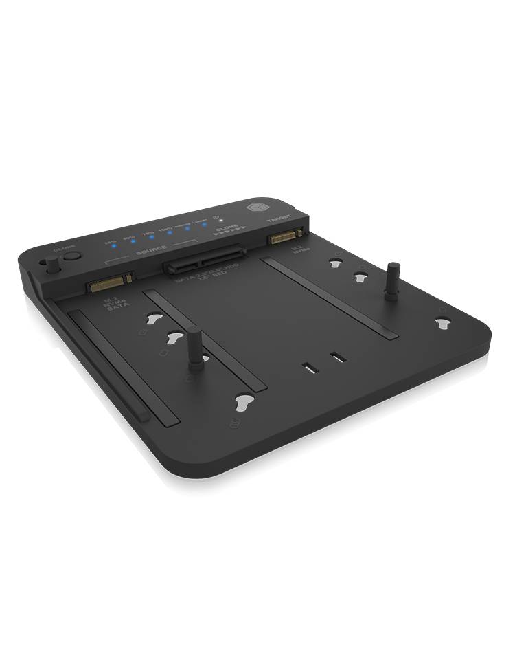 RaidSonic ICY BOX IB-2913MCL-C31 Docking kloonstation M2 NVMe SSD-1