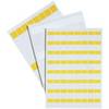 LAPP 83256144 LCK-35 YE Kabeletiket Fleximark 25 x 19 mm Kleur van het label: Geel Aantal etiketten: 40