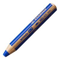 Kleurpotloden STABILO 880 woody 3 in 1 multitalent blauw-1
