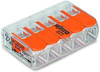 Lasklem Wago 221 Compact, Kleurloos 5 Gats-2