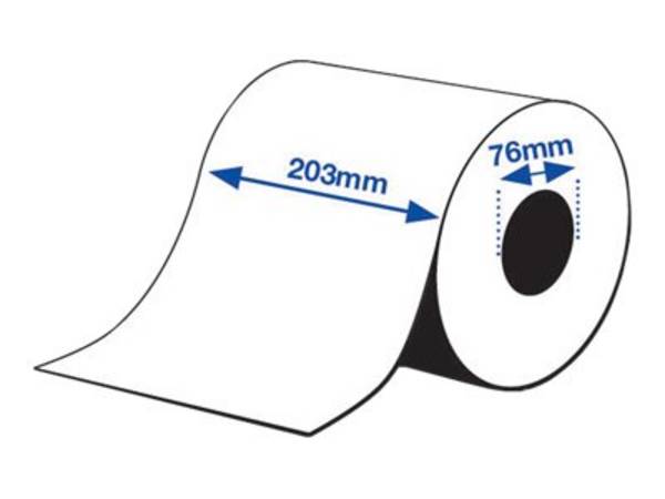 Epson, labelrol, synthetisch, 210mm, De rol heeft een breedte van 210mm en een lengte van