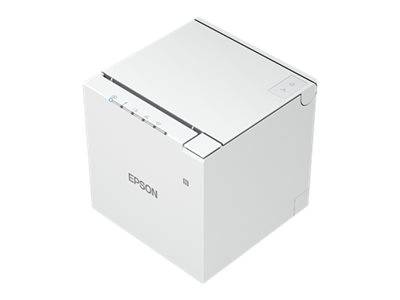 Epson TM-m30III, USB, USB-C, Ethernet, 8 dots/mm (203 dpi), cutter, white | C31CK50111-2