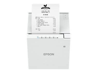 Epson TM-m30III, USB, USB-C, Ethernet, 8 dots/mm (203 dpi), cutter, white | C31CK50111-3