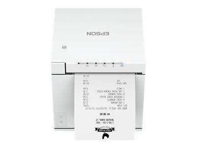 Epson TM-m30III, USB, USB-C, Ethernet, 8 dots/mm (203 dpi), cutter, white | C31CK50111-4