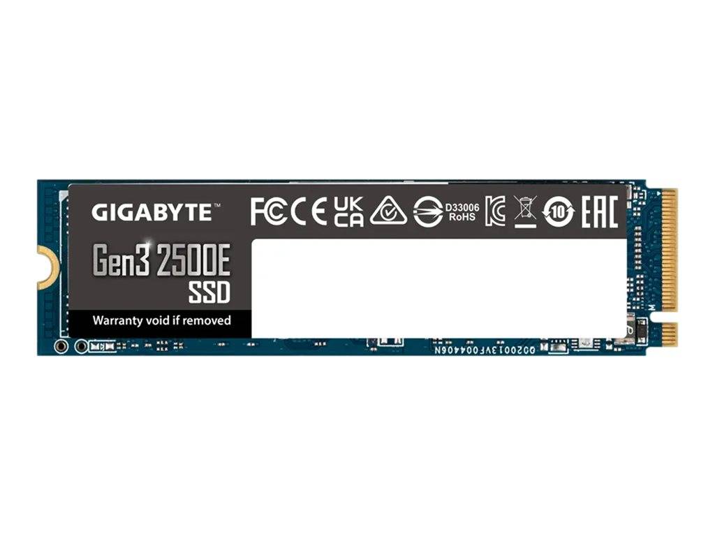 SSD 500 GB Gigabyte Gen3 2500E PCI-E 3.0 NVMe 1.3-0