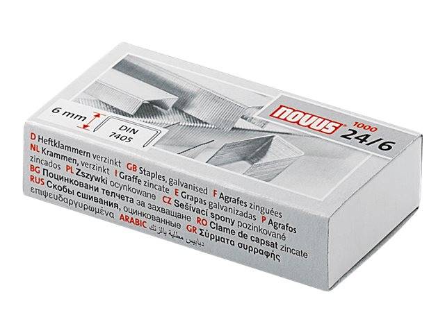 NOVUS NIETJES 24/6 DIN 1000X-0