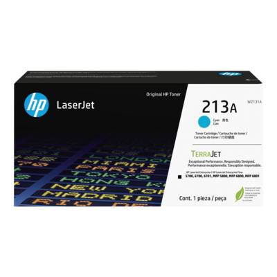 HP 213A - cyaan - origineel - LaserJet - tonercartridge (W2131A)-0