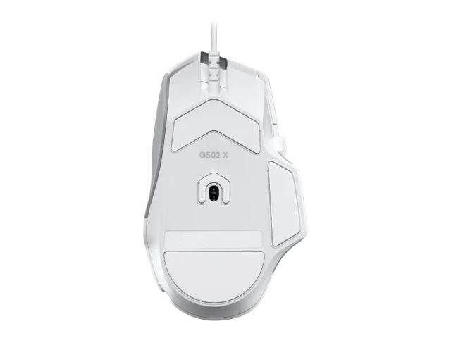 Logitech G G502 X - Maus - optisch - kabelgebunden - USB - weiß-1