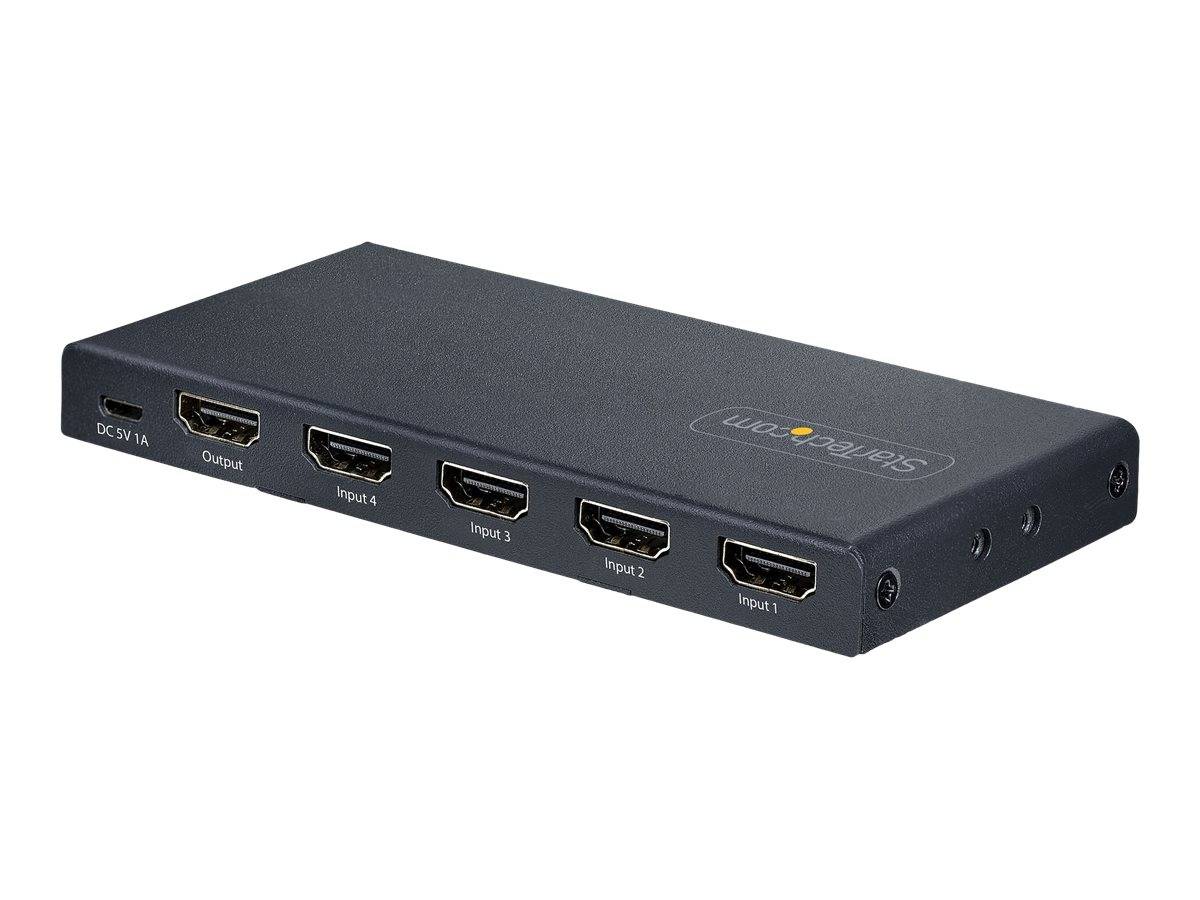 4-Port 8K HDMI Switch, HDMI 2.1 Switcher 4K 120Hz/8K 60Hz, HDMI Videoschakelaar 4 In 1 Out, Automatisch/Handmatig Schake-2