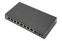 DIGITUS Switch 8-poorts Gigabit + 2xSFP onbeheerd zwart-2