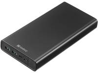 Sandberg krachtige Powerbank 40000mAh in aluminium met hoge snelheid, geweldige prestaties en enorme capaciteit-1
