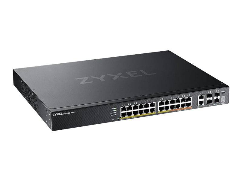 Zyxel XGS2220-30HP Managed L3 Gigabit Ethernet (10/100/1000) Power over Ethernet (PoE) Zwart-1