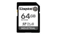 SD-kaart 64GB Kingston SDXC Industrial -40C tot 85C retail-1