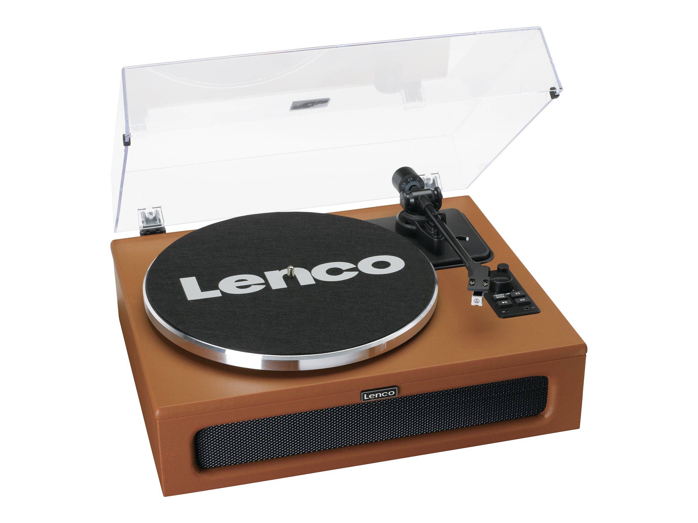 Lenco LS-430bn houten in de buurt van synthetisch leer-3