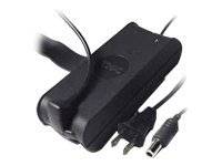 Dell ASSY AC-adapter, 65W, 19,5V, 2-pins, cilindervormig, bevat losse adapter (onderdeelnummer XD759), C7-netsnoer (geen-1