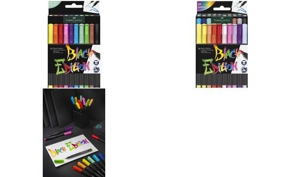 Faber-Castell 116452 viltstiften, diverse kleuren, 20 stuks-3