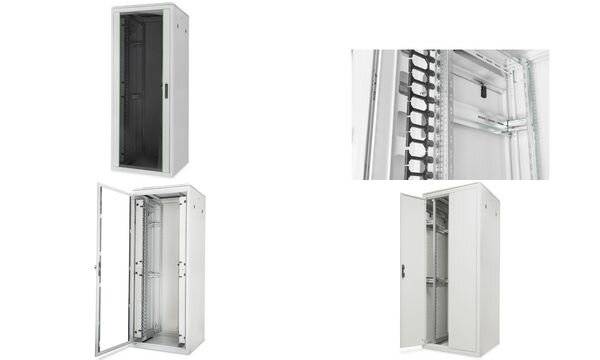 DIGITUS 42HE netwerkbehuizing varioFLEX 2022x800x1000mm grijs (palletstelling)-1