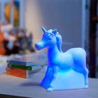 Duimen omhoog! Sfeerlamp eenhoorn kleurwisselend LED wit-0
