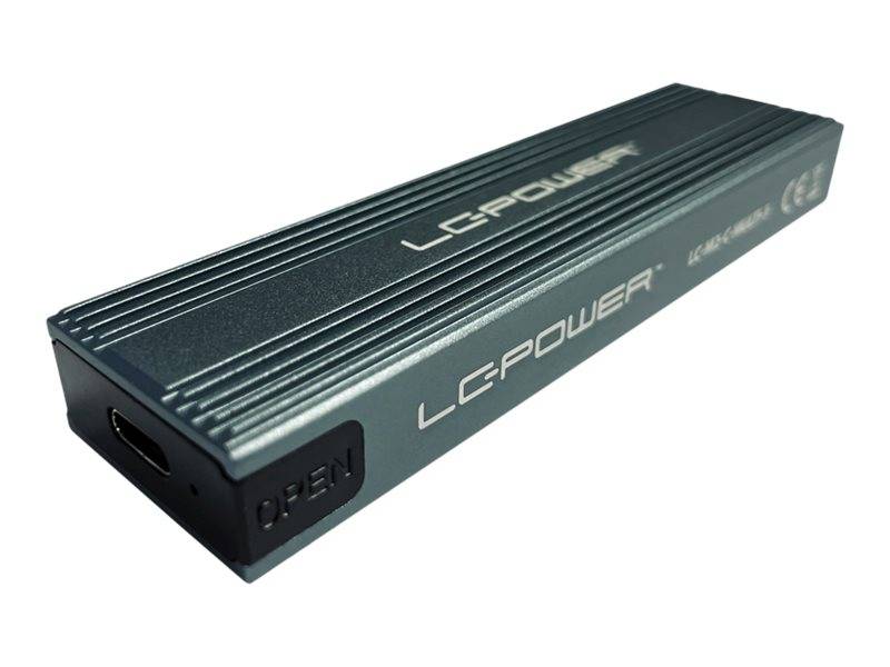 LC-Power LC-M2-C-MULTI-3 behuizing voor opslagstations SDD-behuizing Antraciet M.2-0