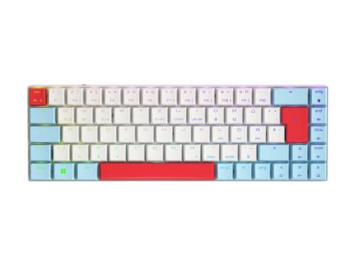 CHERRY MX-LP 2.1 Compacte draadloze Gaming RF draadloos + Bluetooth QWERTZ Engels Wit