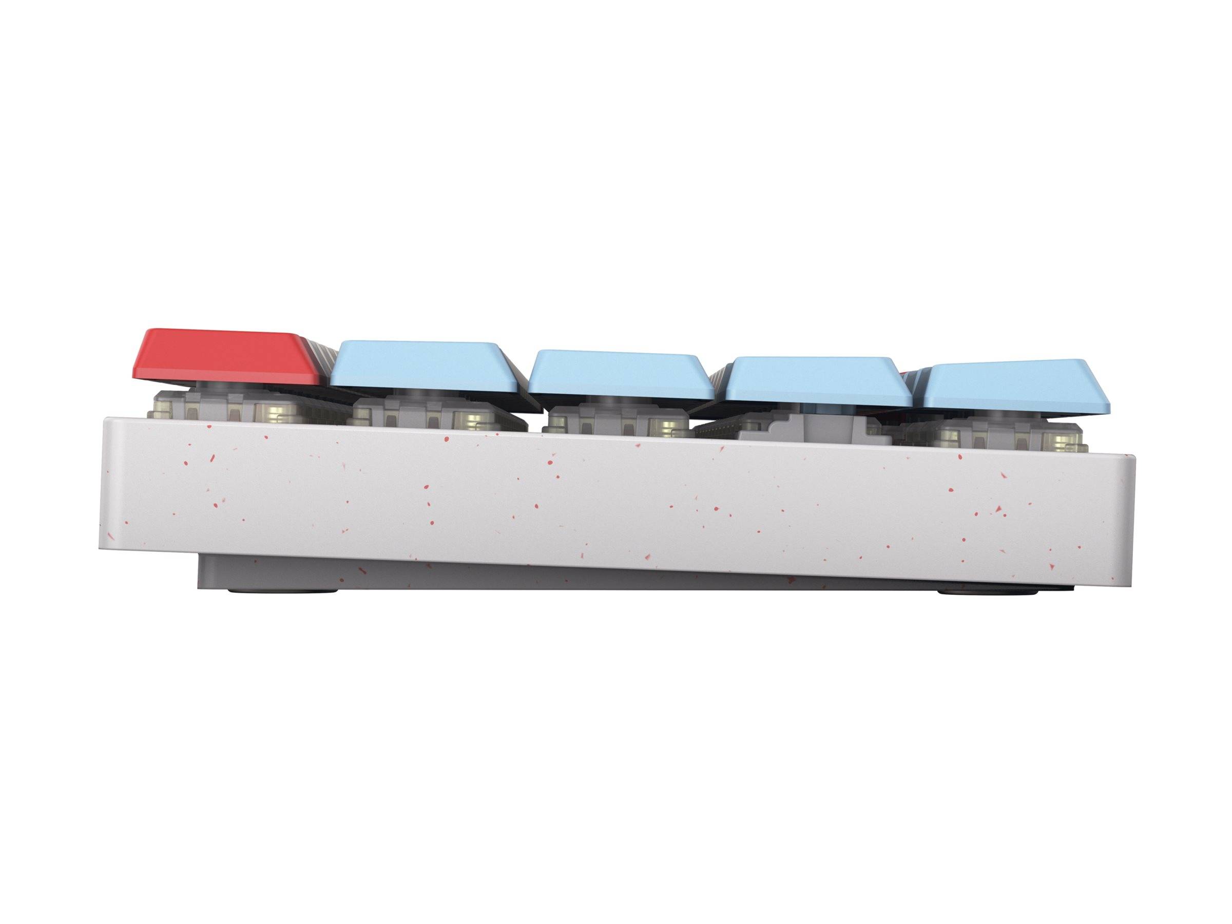 CHERRY MX-LP 2.1 Compacte draadloze Gaming RF draadloos + Bluetooth QWERTZ Engels Wit-1
