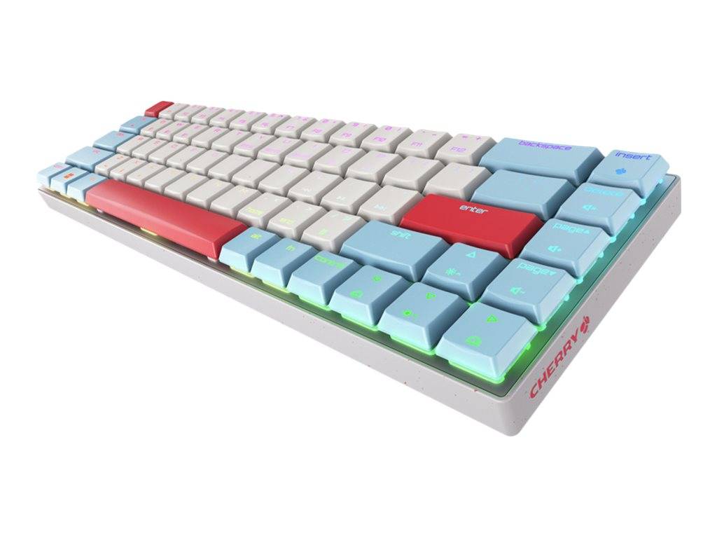 CHERRY MX-LP 2.1 Compacte draadloze Gaming RF draadloos + Bluetooth QWERTZ Engels Wit-2