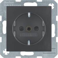 Berker Schuko-Steckd.anth/matt 47231606-0