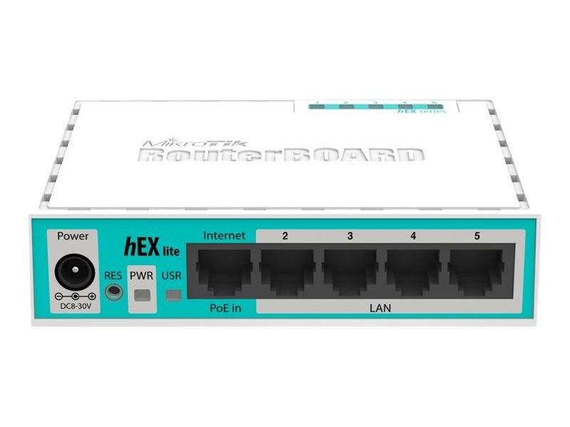 Mikrotik hEX lite bedrade router wit-1