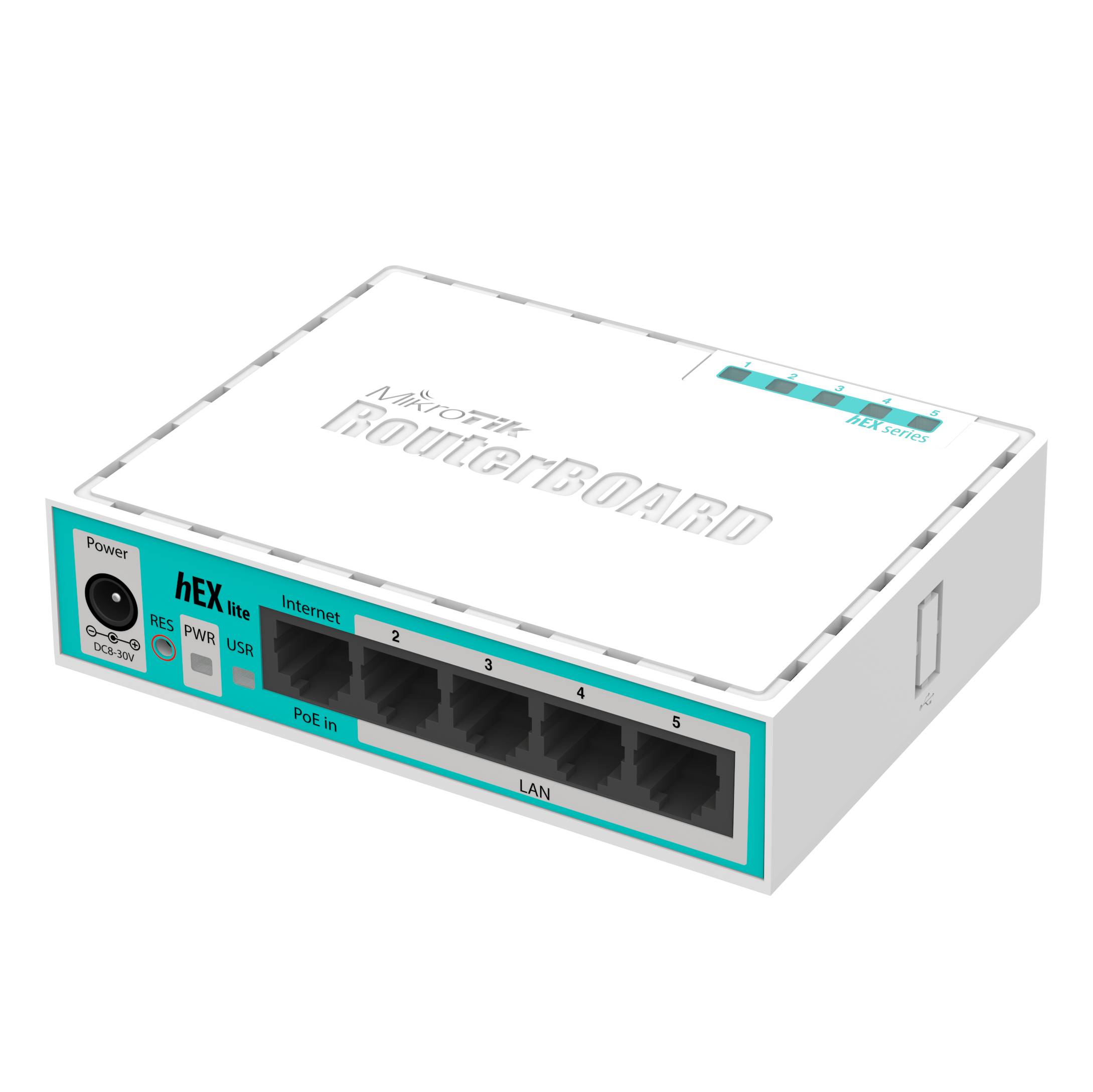 Mikrotik hEX lite bedrade router wit-3