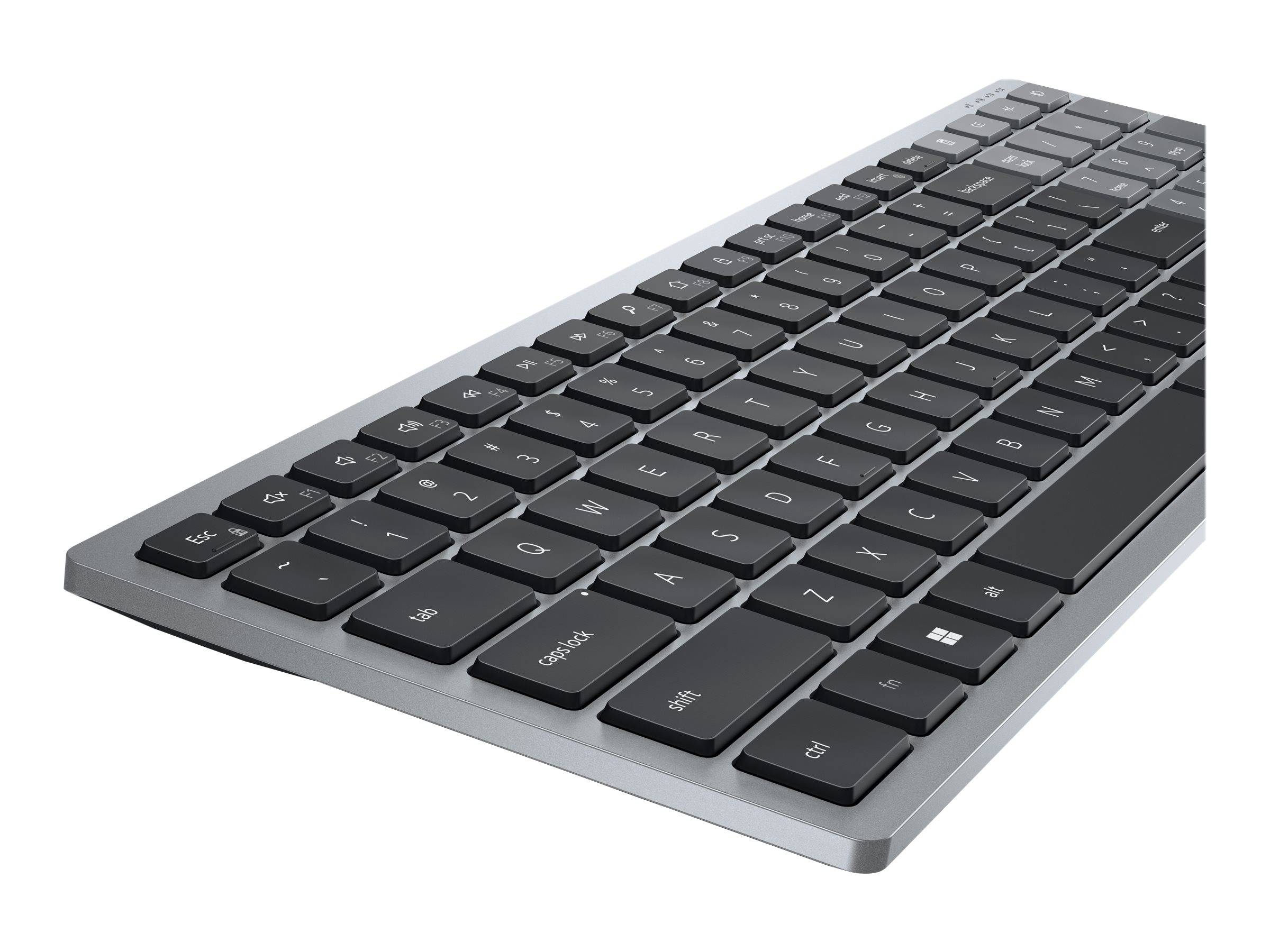 Dell Dell KB740 - Tastatur - kompakt, mehrere Geräte Set met toetsenbord, nummeriek toetsenbord en muis QWERTZ, Duits Me-4