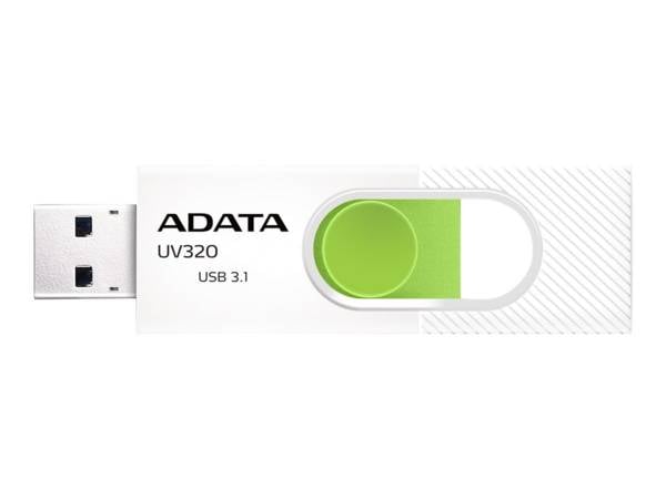 ADATA UV320 USB-flashdrive 32 GB USB Type-A 3.2 Gen 1 (3.1 Gen 1) Groen. Wit
